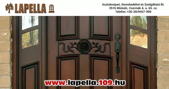 Fa nyílászáró Miskolc ajtó ablak, Kazincbarcika, Diósgyőr, Lillafüred